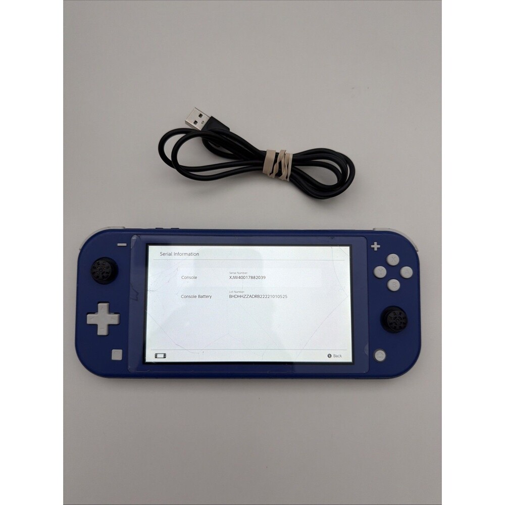 Nintendo Switch Lite Handheld Console - 32GB - Blue Purple - Tested - Read